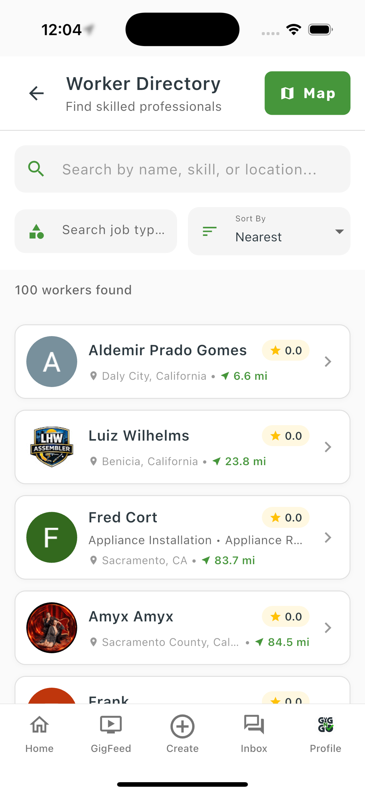 Worker Directory